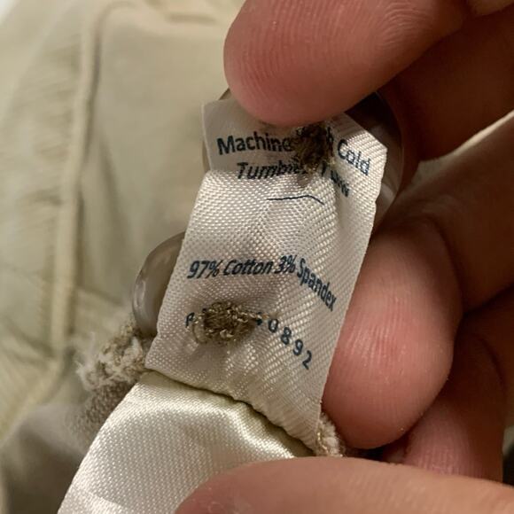 Marine Layer 33 Westlake Short Beige Corduroy Mens *flaw - Picture 10 of 11